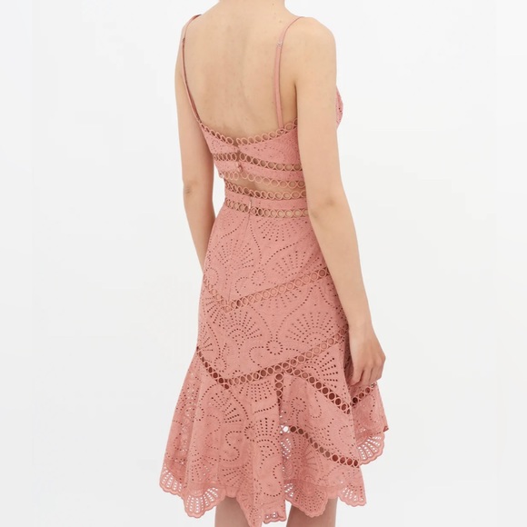 Lace eyelet halter and skirt - Picture 5 of 5